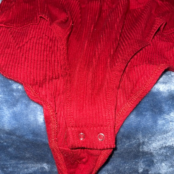 Forever21 red body suit - Picture 2 of 3